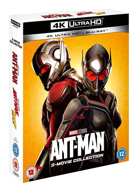 Marvel Studios Ant Manant Man And The Wasp Doublepack Uhd