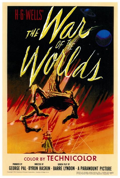 This oscar winning adaptation of the chilling h.g. CLASSIC MOVIES: THE WAR OF THE WORLDS (1953)