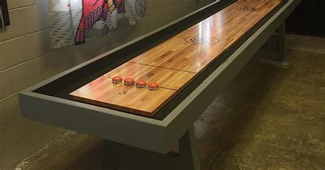 Built A Shuffleboard Table X Post From Rwoodworking Diy