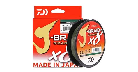 Offerta Daiwa J Braid Grand X Dark Green M Monofilaments And