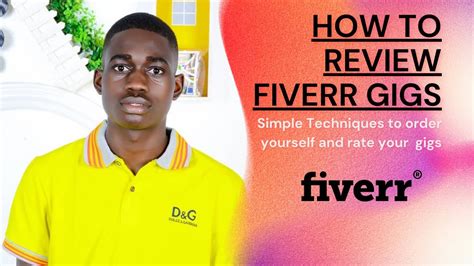 How To Review Your Fiverr Gigs With 5 Star Rating Youtube