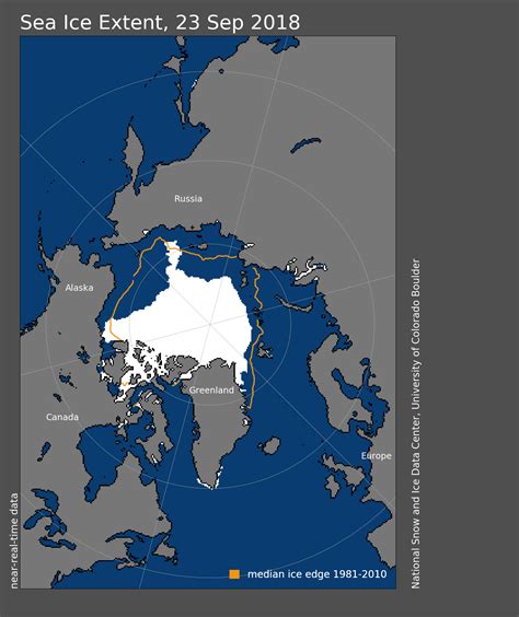 Arctic Sea Ice Extent Arrives At Its Minimum Arctic Sea Ice News And