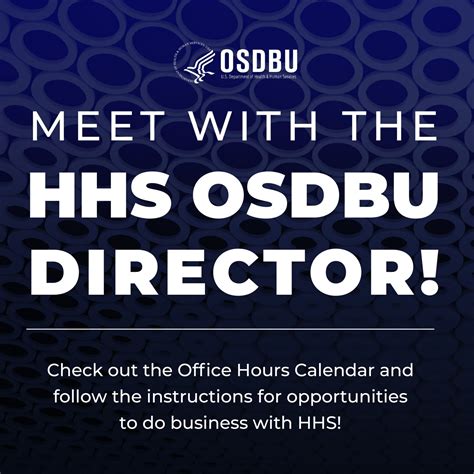 Hhs Office Of Small And Disadvantaged Business Utilization Hhs Osdbu