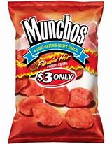 Munchos Chips Flamin Hot