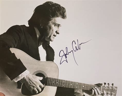 Johnny Cash Autographed 10x8 Photo Yourpremiermemorabilia