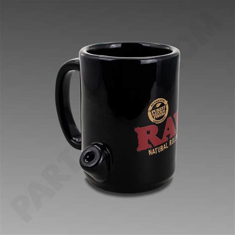 Raw Wake Up Bake Up Ceramic Mug Pipe
