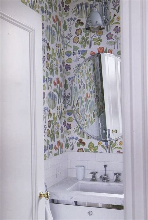 Beautiful Wall Paper Bathroom Wallpaper Floral Wallpaper Pretty