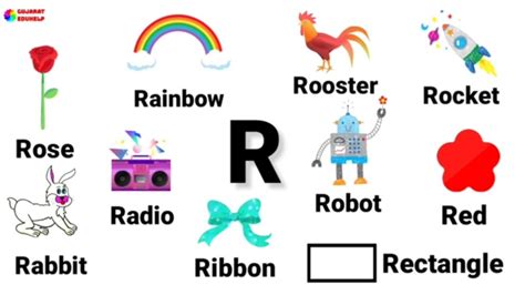 R Letter Words In English Words Starting With R Letter R Words With Pictures YouTube