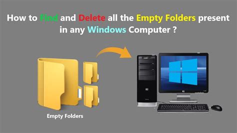 How To Find And Delete All The Empty Folders Present In Any Windows Computer Youtube
