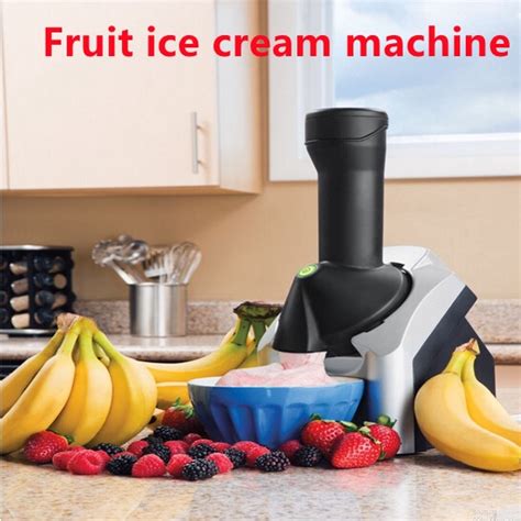 Ice Cream Machine Home Automatic Fruit Ice Cream Machine Shopee