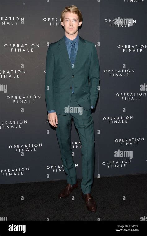Actor Joe Alwyn Attends The Operation Finale New York Premiere At The