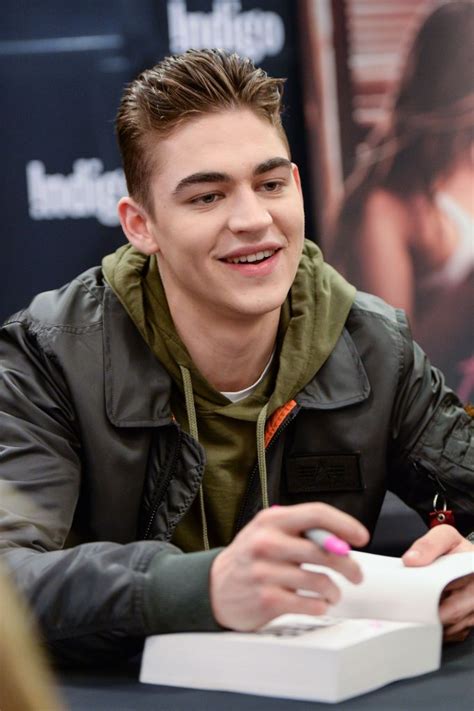 toronto ontario april 04 hero fiennes tiffin attends the after book signing at indigo