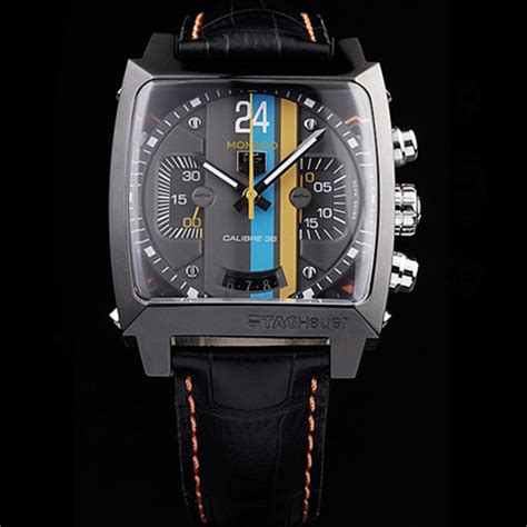 Tag heuer monaco ww2110 automatic date. Tag Heuer Monaco Mens Automatic Ion-plated Stainless Steel ...
