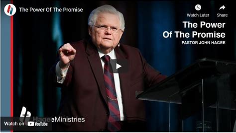 Pastor John Hagee Sermon The Power Of The Promise Naijapage