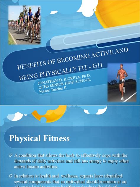 Lesson 2 Benefits Of Active And Being Physically Fit Pdf Physical