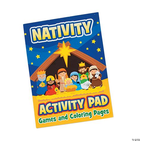 Nativity Activity Books With Stickers Oriental Trading