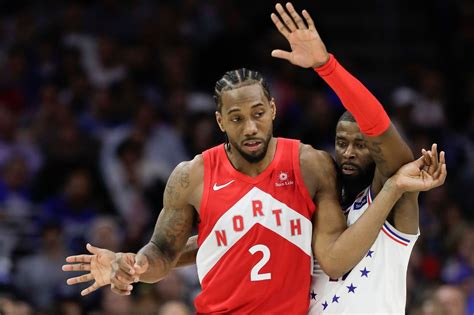 It's no secret that the 6'7 forward has large hands. Sixers-Raptors Game 7 outcome could determine whether Kawhi Leonard re-signs with Toronto or ...