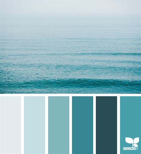 Color Sea Design Seeds Coastal Colors Sea Colour
