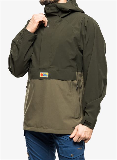 Kurtka Przeciwdeszczowa Fjallraven Vardag Hydratic Anorak Deep Forest