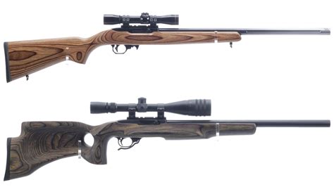 Two Ruger 1022 Semi Automatic Rifles
