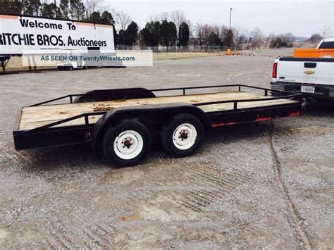 16ft Two Axle Trailer