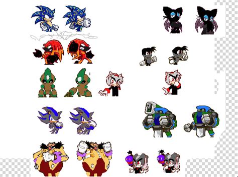 My Custom Sonic Sprites By Mckgeno66 On Newgrounds