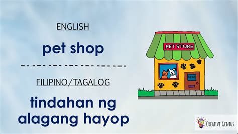 Community Places Mga Lugar Sa Komunidad Part 2 English Filipino