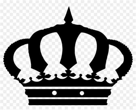King And Queen Crown Silhouette Svg