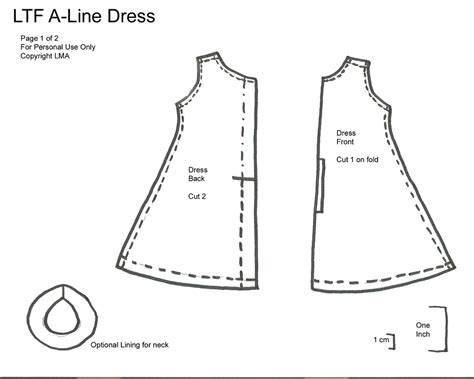 Lma A Line Dress Pattern Pt1 V2 These Are The Pattern
