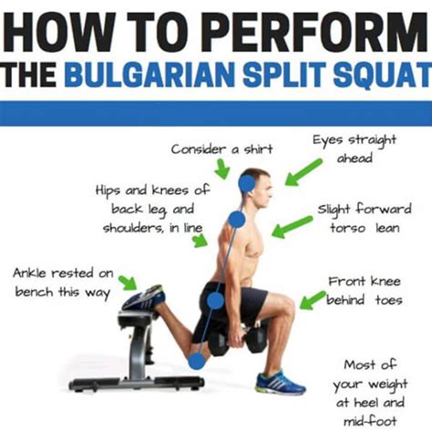 How To Perform The Bulgarian Split Squat Fitness Yeah We Train