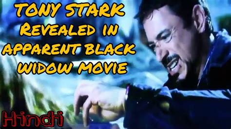 Tony Stark Leked Fotage From Black Widow Explained In Hindi Youtube