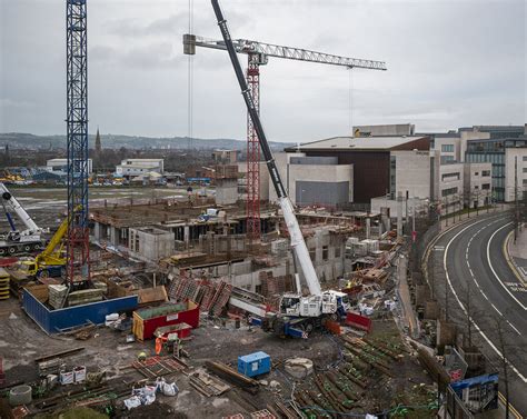 Construction site, Belfast © Rossographer :: Geograph Ireland