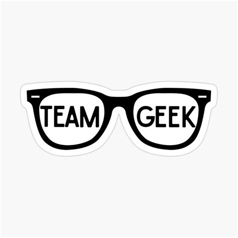 Team Geek Sticker By Teacherstanhub Teams Retro Logo Geek Stuff