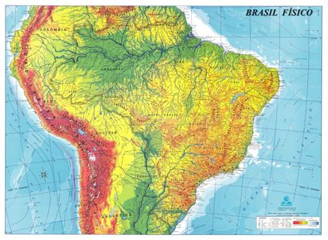 Brasil Físico Geomapas