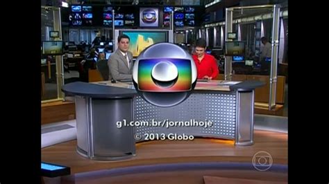 MemÓria Tv Encerramento Do Jornal Hoje Com Sandra E Evaristo Do Dia