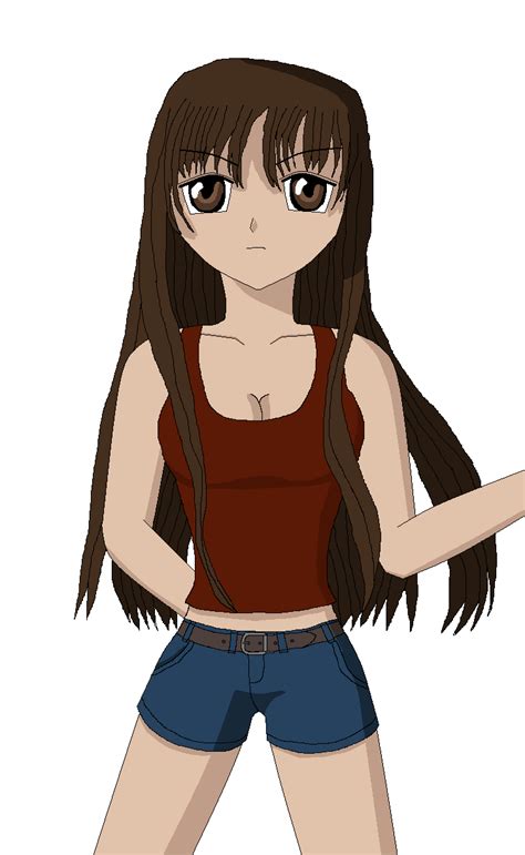 Clipart Girl With Long Brown Hair Clipartfox Clipart Best Clipart