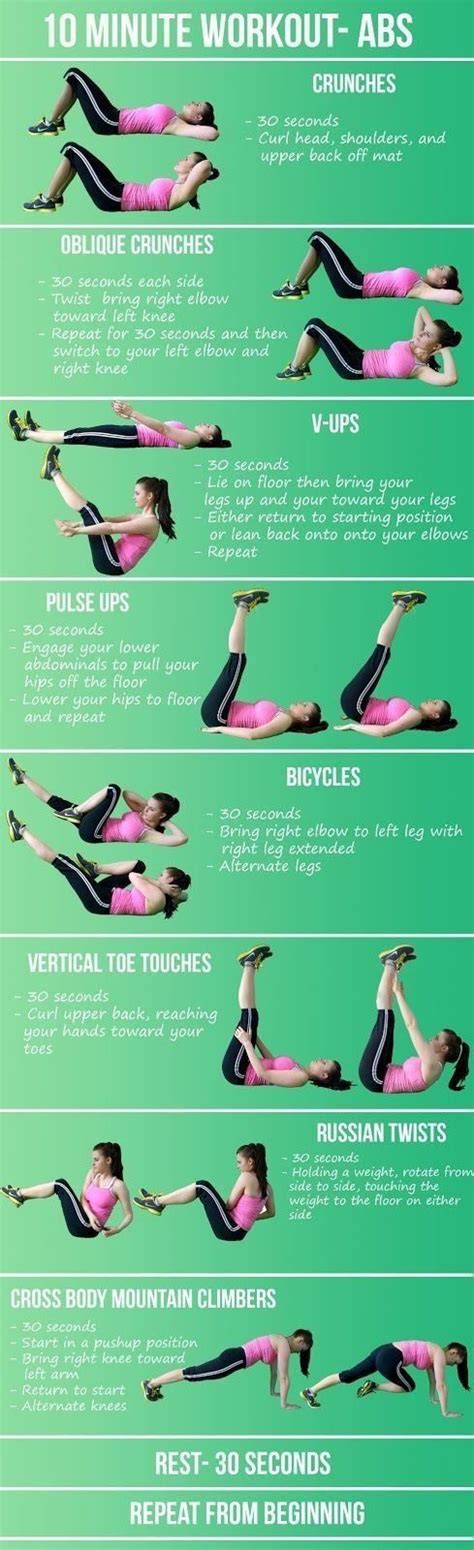 10 Minute Ab Workout Pictures Photos And Images For Facebook Tumblr
