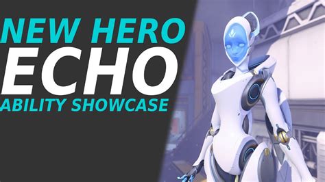 New Hero Echo Live Ability Showcase Overwatch Youtube