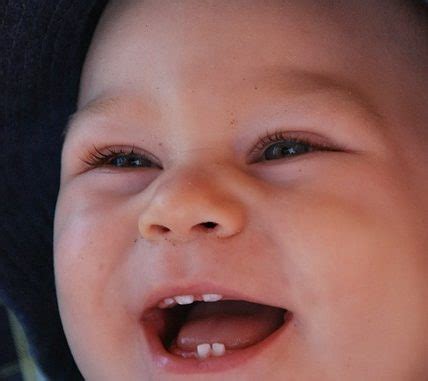 Zahnt dein baby gerade zum ersten mal? Können die ersten Zähne schon nach drei Monaten kommen ...