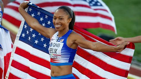 Allyson Felix Nabs Bronze In Her Farewell Race Sports Illustrated