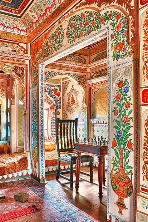This Interior From Jaisalmer Fort In Rajastan Wonderfully Demonstrates
