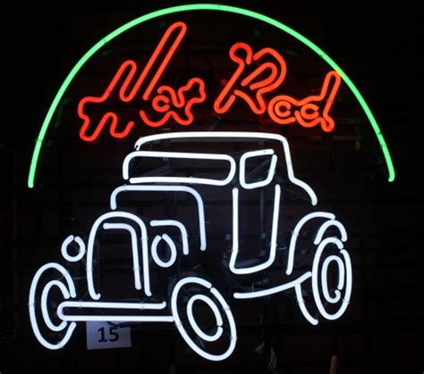 Sold Price Hot Rod Neon Sign January 6 0118 1000 Am Pst