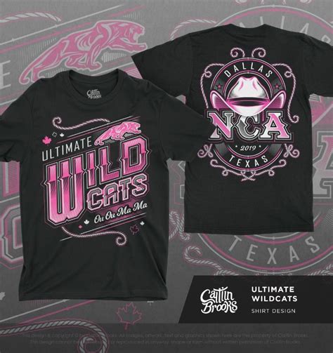 Cheerleading T Shirt Design For Ultimate Wildcats Shirt Designs