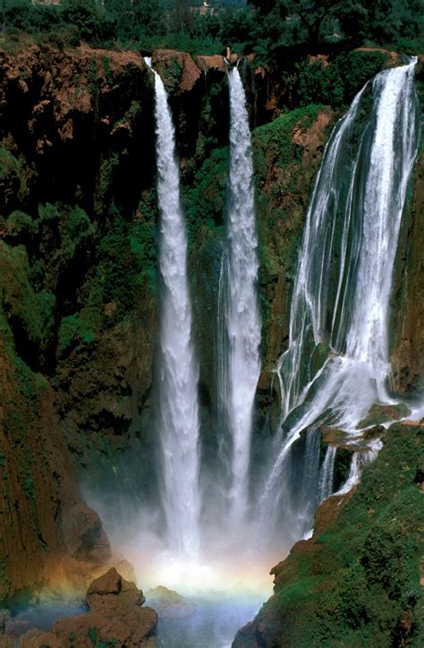 Cascade Ouzoud Morocco Waterfall Beautiful Waterfalls Beautiful Nature