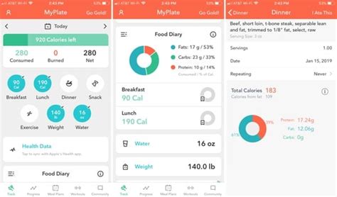 You can also switch it to pregnancy mode if you're expecting a baby, which then keeps track of how far along you are. The 4 Best Food Tracker Apps for 2019 - AppleToolBox