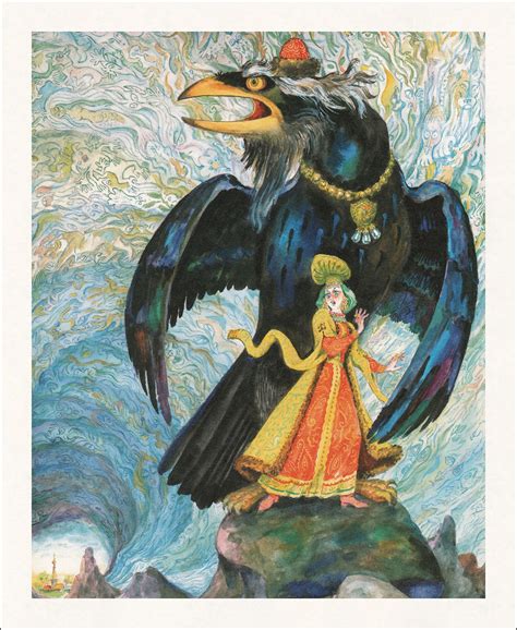 Russian Fairy Tales Illustrator A Eliseev Illustration Art Fairy