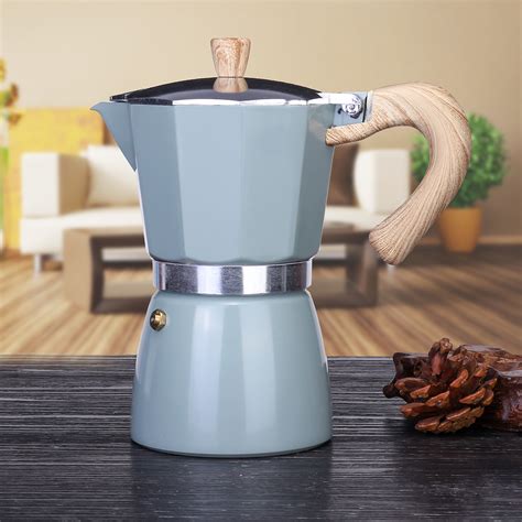 150ml300ml Italian Espresso Stove Top Coffee Maker Percolator Pot 36
