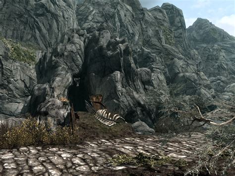 Skyrimblind Cliff Cave The Unofficial Elder Scrolls Pages Uesp