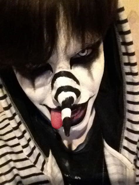 Other Angle Of My Version Of Laughing Jacks Makeup Scary Halloween