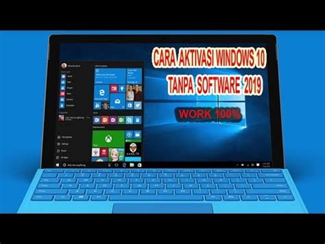 Sistem operasi windows 10 adalah produk microsoft. Cara Aktivasi Windows 10 Permanen setelah update tanpa ...